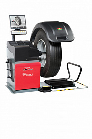 На сайте Трейдимпорт можно недорого купить Балансировочный стенд для колес грузовых автомобилей с ЖК-монитором. Sicam SBMV955. 